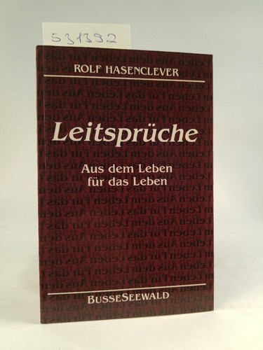 Leitsprüche neubuch aus dem - leitsprüche.[neubuch],