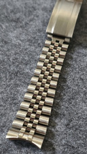 20mm Edelstahl Jubilee Ersatzband Uhrenarmband kompatibel Tudor Rolex NEU