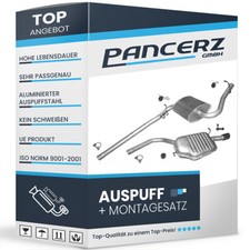 Auspuffanlage für Audi A4 (B6