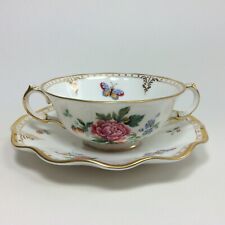 Royal Crown Derby DERBY DAYS Suppentasse mit Untertasse