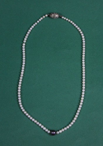 Perlenkette schmuck 835er - schmuck,