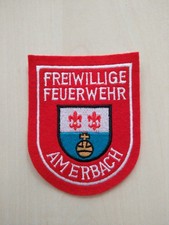Feuerwehr Ärmelabzeichen Aufnäher Amerbach