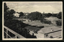 Ansichtskarte Arnsdorf i. S., Blick auf das Gemeindebad 