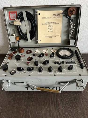 Military tube tester - tv-7d/u,