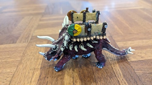 Stegadon metall warhammer - metall,