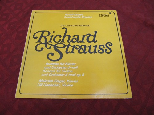 Richard strauss burleske - lp,