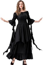 Damen Retro Renaissance Kleid