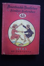 Auerbach's Deutscher Kinder Kalender 43 von 1925