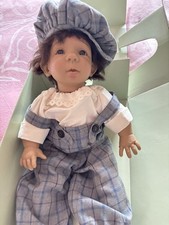 Jeckle Jansen Künstlerpuppe Vinyl MATHEW, Nicht bespielt, 43 cm