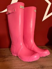 Hunter Gummistiefel, pink