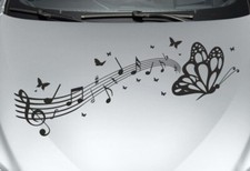 Aufkleber Auto Motorhaube