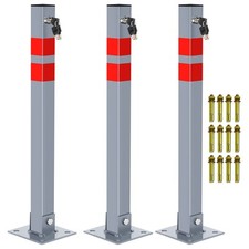 Absperrpfosten Poller Parkplatzsperre Klappbar 1-5 Set Sperre abschließbar