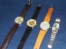 Konvolut  4 mechanische Armbanduhren:  Roamer Brevete, Regent Para, Certina 2 x