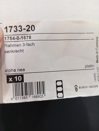 Busch jaeger alpha nea - bj,