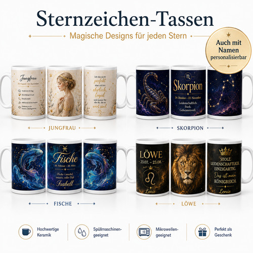 Keramik kaffeetassen 330ml mit - 330ml,