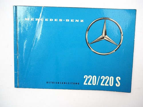 Mercedes benz 220b 220sb - benz,