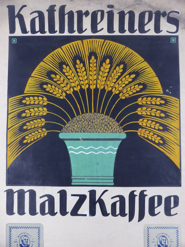 Kathreiners malzkaffee plakat - malzkaffee,