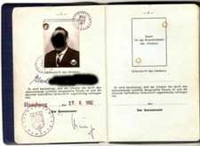 Seefahrtsbuch Hamburg Amerika