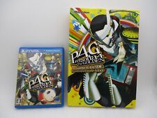 Persona4 The Golden W / Ratgeber Psvita Japan P4 P4G Atlus PLAYSTATION Vita