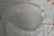 Glas fischteller motiv form - fischteller,