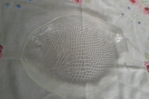 Glas fischteller motiv - motiv, form