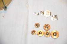 antike Goldwaage Apothekerwaage Horn Schalen mit gewichte