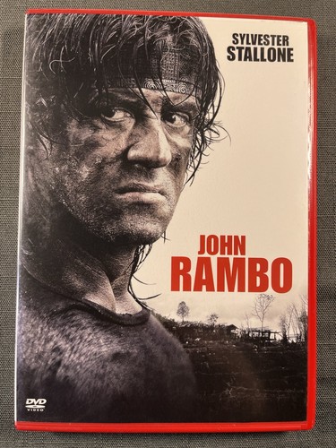John rambo dvd action - john,