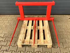 Ballenspieß BallengabeI Euroaufnahme Ballentransportgabel 1200mm 3 Zinken