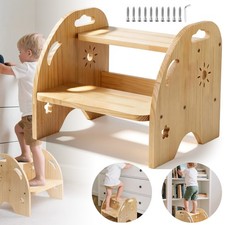 2 Stufen Kindertritt Badhocker