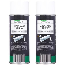 2x KOKA Zinkspray Zink Alu