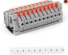 10 Stück Reihenklemmen