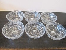 6 Glas Obstschalen, Schüsseln