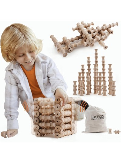 Holzbausteine für kinder 120 - holzbausteine,