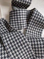 Stoffband Muster Hahnentritt