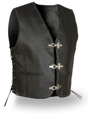 LEDERWESTE KUTTE MOTORRAD