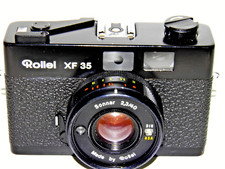 ROLLEI XF 35 SONNAR:2,3/40mm MESING-KAMERA 439 gramm!NEUWERIG GETESTET MIT FILM!