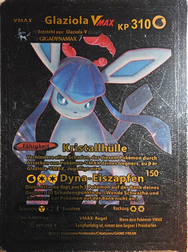 Pokémon tcg glaziola vmax - tcg,