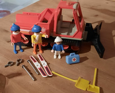 Playmobil Pistenraupe Schneemobil mit Zubehör