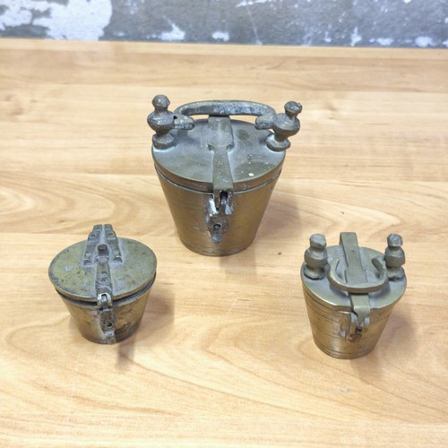 Apothekergewichte - 3x,