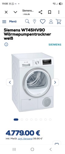 Wäschetrockner siemens wt - wäschetrockner,