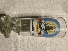 Altes Weizenglas Stutzen Andenken Gruss aus Altötting