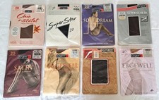 Auflösung-Textilgeschäft-Vintage Konvolut Strumpfhosen Ergee Gr.40-42-OVP