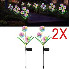 2 Stück Gartendeko Solar