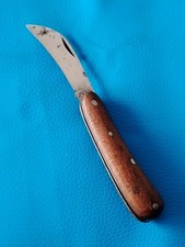 Altes Messer DEUTSCH "HUGO KÖLLER" Solingen HAWKBILL BeschneidenTaschenmesser 