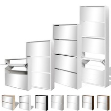 Schuhschrank mit Spiegel