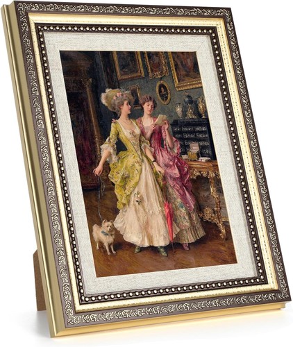 Kigift bilderrahmen gold - bilderrahmen,
