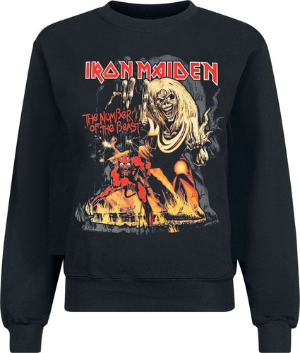 Iron maiden sweatshirt - iron,