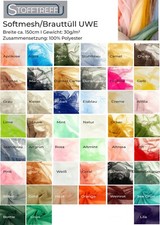 Tüll -Soft Mesh UWE-sehr