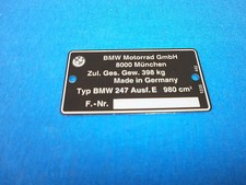BMW Typenschild R100S,RS,RT  -