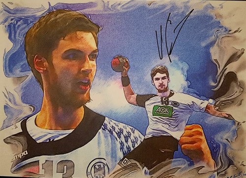 Thw kiel handball signierter - kiel,